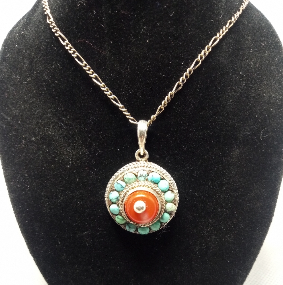 🔥Vintage Tibet Style Sterling Pendant🔥